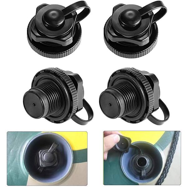4pcs Inflatable Air Valve Replacement for Inflatable Inflatable Boat Kayak Canoe - kayaking equipment Accessories and maintenance - Boston Valve Unive