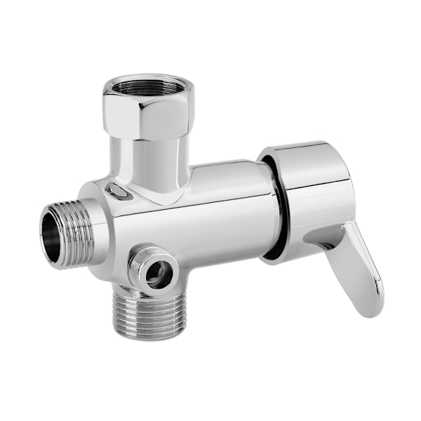Toilet Bidet Tilbehør Varmt/Koldt Vand Afledningsventil T-Formet Adapter Fleksibel Slange Sæt