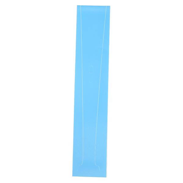 Midtskin for PS5-konsollen, integrert, ripebestandig, midtre strimmelklistremerke for PS5 Digital Edition-vert, blå