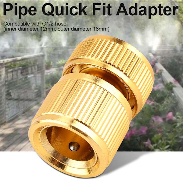 Alloy Have Adapter Hurtigmontering Vandhane Slangeforbindelse Fitting Switch Dysespids