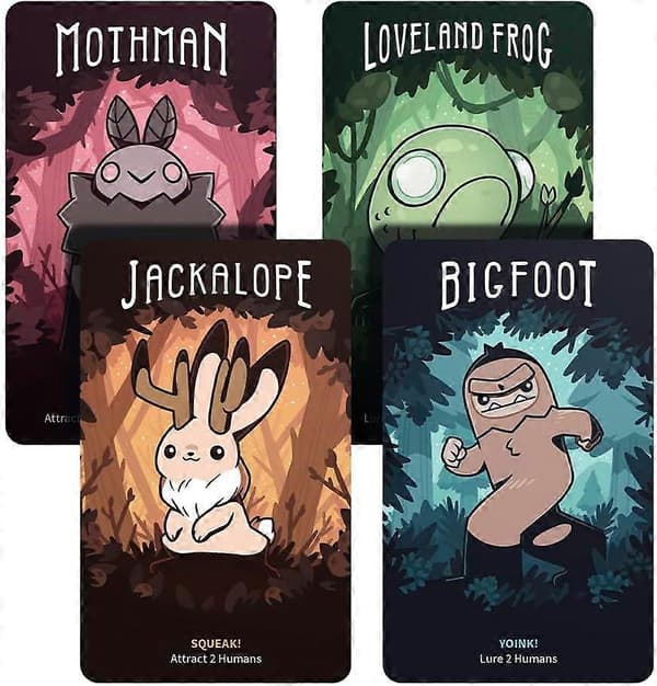 [02]Twisted Cryptids Lautapeli Black