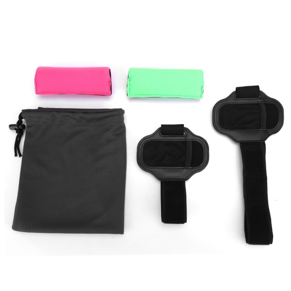 Tilbehørshåndtak i stoff, benbelte og oppbevaringspose for Switch Fitness Ring-spillmaskin