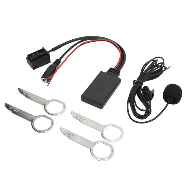 Bluetooth AUX-adapter Håndfri mikrofon for Ford Focus 2004 og nyere 6000CD Stereo