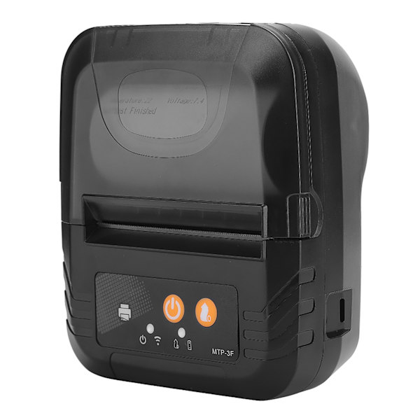 Bærbar Bluetooth termisk etiketprinter 78 mm kvitteringsprinter US-stik