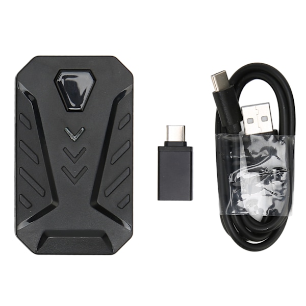 Tangentbord och Mus Konverterare Plug and Play Spelkontroll Adapter med 3,5 mm Hörlursuttag för PS3 för XBox för Switch