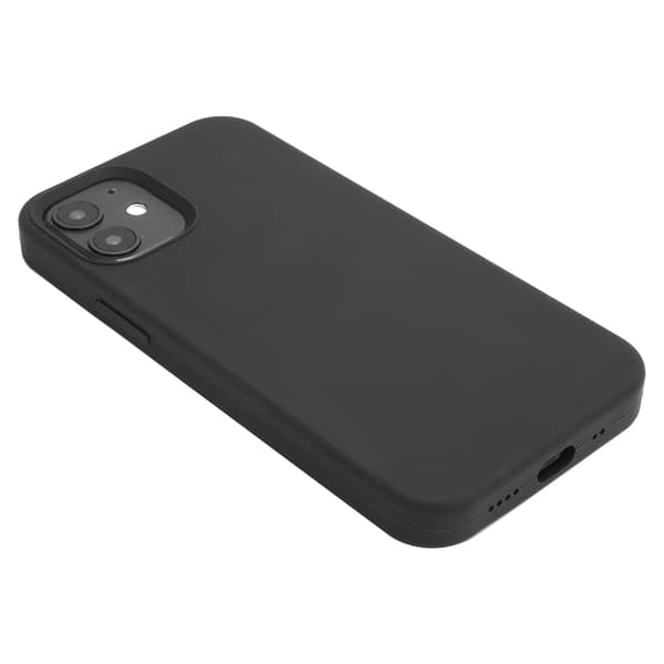Stötsäkert silikonskal för iPhone 12 Mini Svart