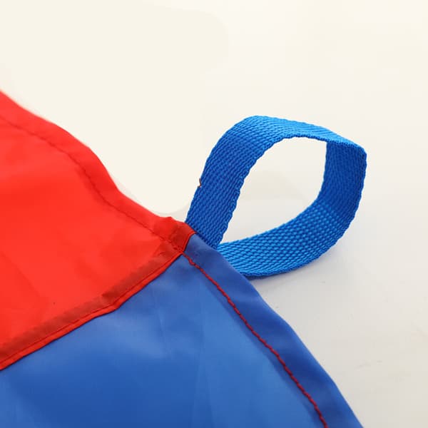 Regnbuefallskjerm for barn, samarbeidslek, teltleke
