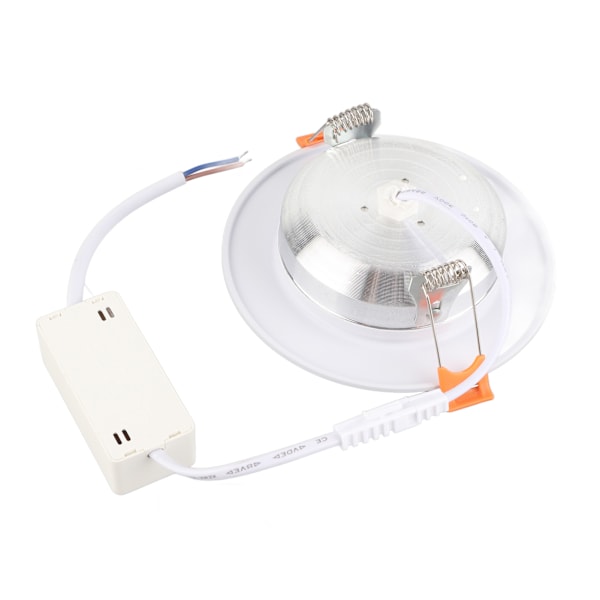 9W 18-LED Infrarød Sensor Taklampe med Kald Hvit Lys - Menneskekropps Induksjon Downlight