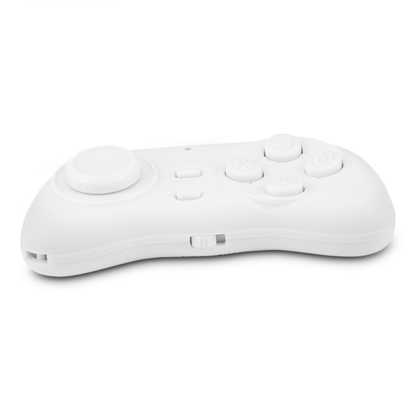 Bärbar trådlös Bluetooth Spelkontroll Mini Gamepad Joystick Handtag Fjärrslutare Vit