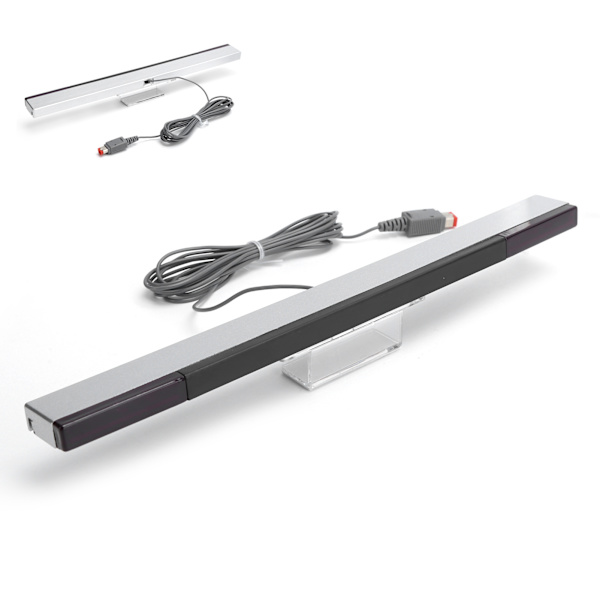 ABS Silver Rörelsedetekterande Bar Infraröd Stråle Inductor Ersättning för Wii/Wii U Konsol