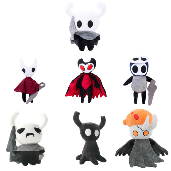 Hollow Knight Doll Hollow Knight 2 Silk Song Game Oheispehmolelu (rikkoutunut astia) - W