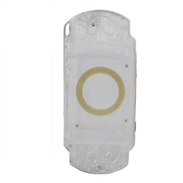 Case Cover Replacement Full Shell Housing Set med knappsats för PSP 1000 (Transparent)