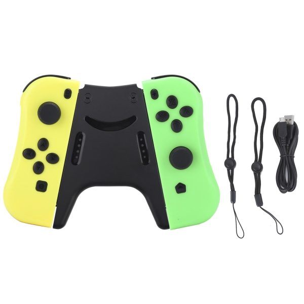 För Joycon Game Console Wireless Bluetooth Gamepad Höger Vänster(vert jauntre)