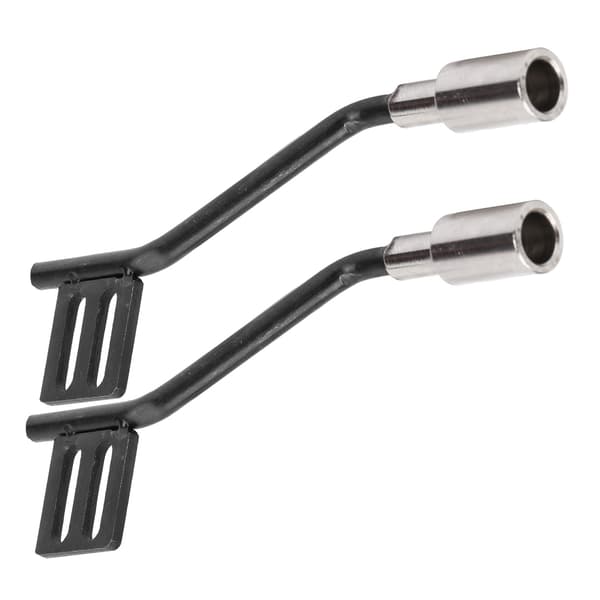 Metal Udstødningsrør Tilbehør til 1Par RC Bil Simulation SCX10 1/10