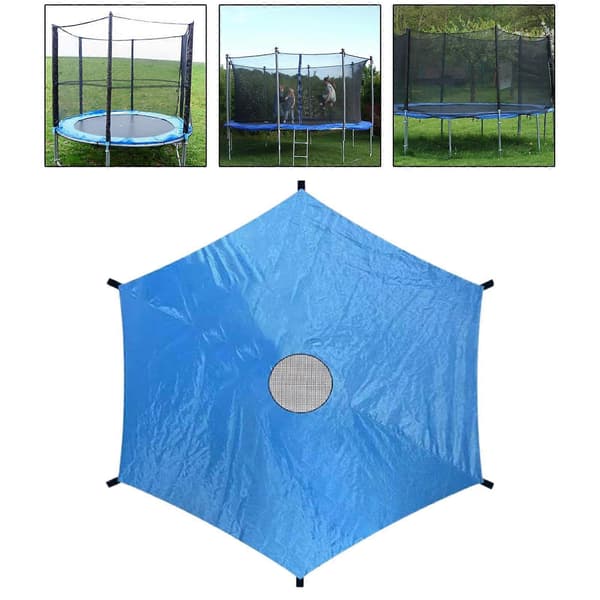 【bt02】Trampolinovertræk Trampolin Solbeskyttelse Rivefast Trampolin 10ft
