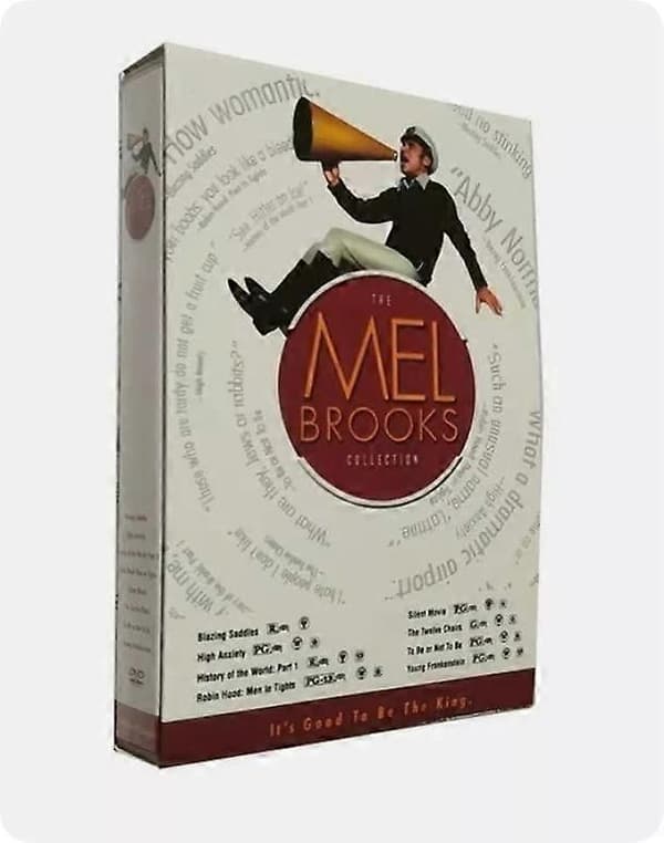 【02】Mel Brooks Collection 8 film (DVD, 2006, 8-disc sæt) Ny