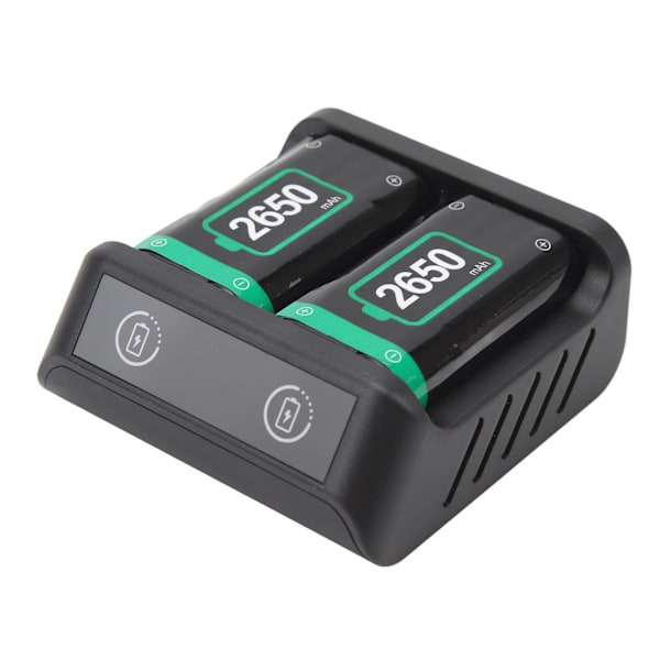 Laddningsbara Batteripack för Xbox Series X/S 2650mAh Snabbladdning LED-indikator Controller Batteri