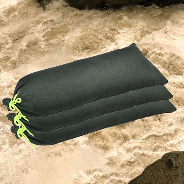 (Canvas dragsnöre modell 30*70cm) Kort översvämningsskyddande väska