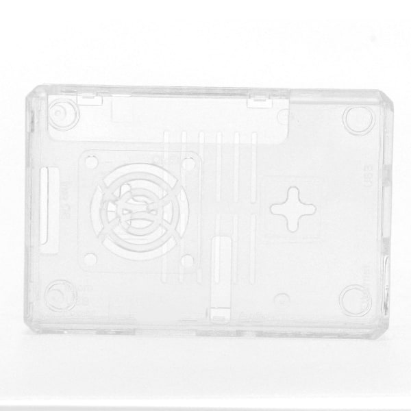 Gennemsigtigt etui til Raspberry Pi ABS-cover Beskyttende gennemsigtigt kabinettaske til Raspberry Pi 3