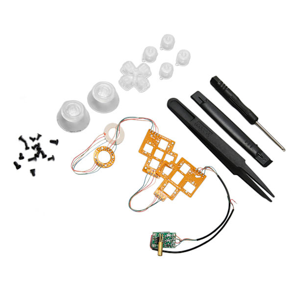 Gamepad Ambient Light Kit Innovativ Stilful Dekorativ Controller DIY Baggrundsbelysning til PS4 Gamepad