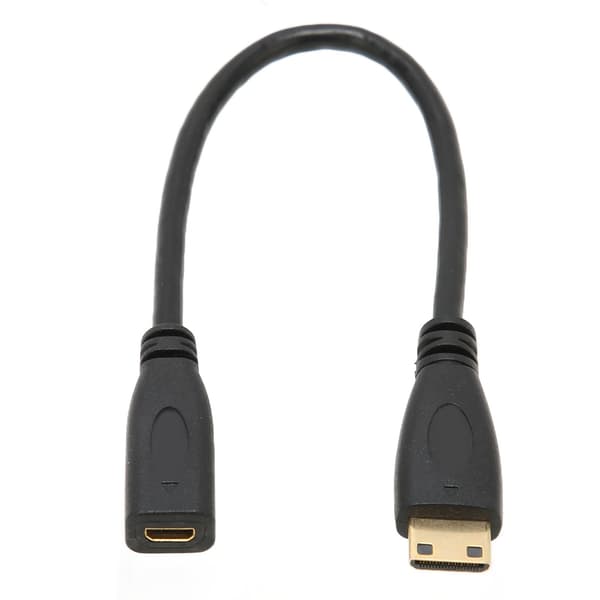 Adapterkabel Mini til Micro USB Dataoverføring Kort Bærbar Kompakt Design for Telefon Datamaskin