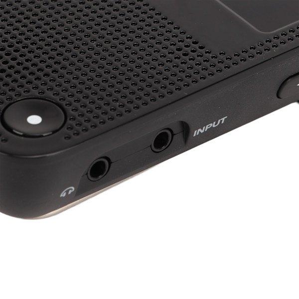 Metronom-Stemmer 3 i 1 USB Genopladelig Universal Digital Metronom-Stemmer Tone Generator til Alle Instrumenter Sort