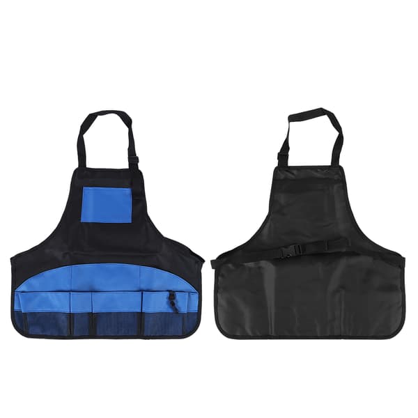Multifunksjonelt Justerbart Hageforkle i Polyester med Lommer Verktøy Forkle Organizer