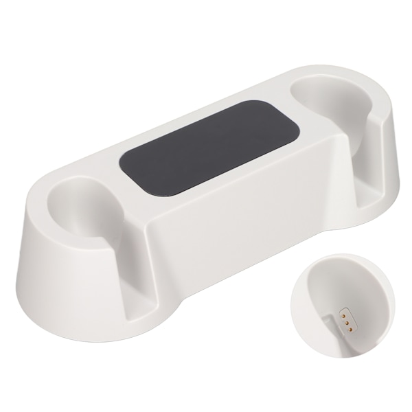 Dubbel Laddningsdocka Snabbladdning Touch-kontroll Laddningsdocka med 2 Laddningsbara Batterier för Oculus Quest 2