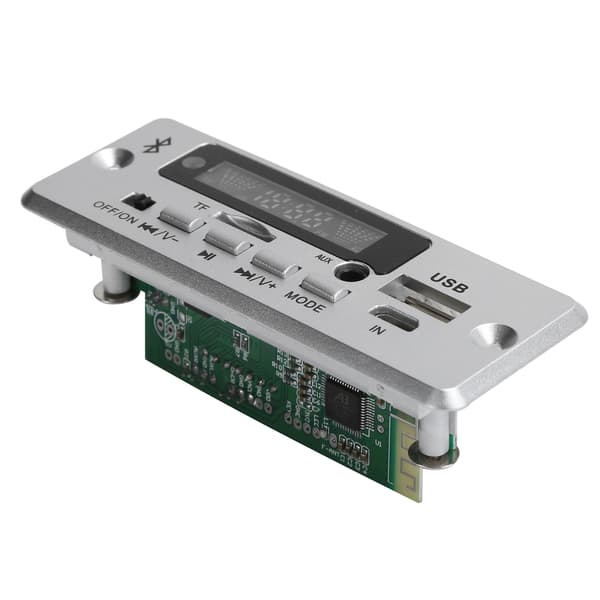 Universal WAV MP3 Dekoderkort 02CABT med Bluetooth-anrop Sølv Dekodingsmodul