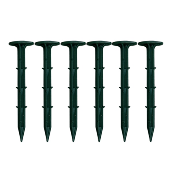 (6st specifikation: grön 11cm) Trädgårdsslipmaterial: PP-plast (lågpris små tillbehör för trädgårdsarbete)