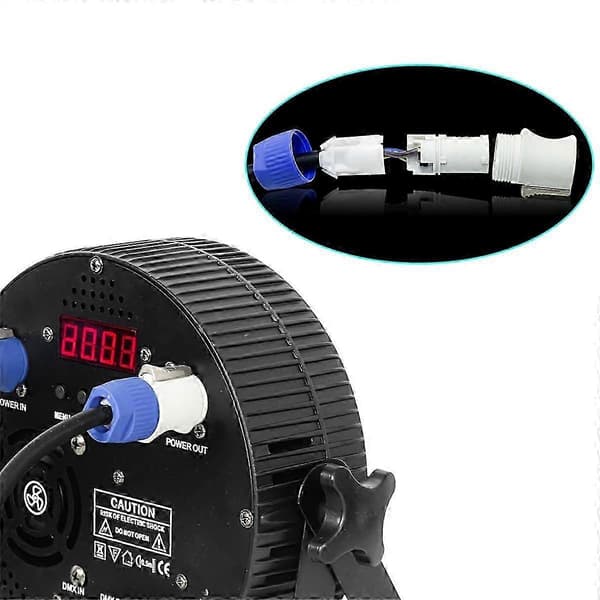 1M AC-strömkabel för Beam Moving Head Light Beam 5R/7R Moving Head Light Förlängnings Powercon-kabel