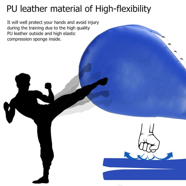 Taekwondo Double Kick Train Strike Pad Target Tae Kwon Do Karate Kickboxing