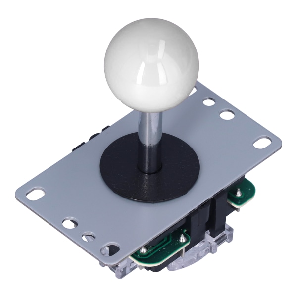 Arcade Joystick Klassisk 5-polig 8-vägs Arcade Joystick Ersättningsdelar för Xbox 360 för PS2 för PS3 Vit