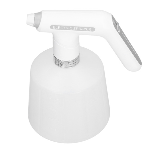 Elektrisk Sprøyteflaske 2000mah USB Lading ABS og HDPE Roterende Sprinkler Automatisk Vannkanne for Hage 1.5L