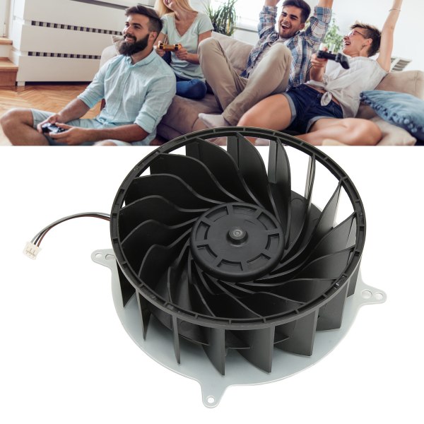 Ersättningsfläkt för intern kylning, 17 blad, 12V CPU-fläkt för PS5-serien, fläkt G12L12MS1AH 56J14