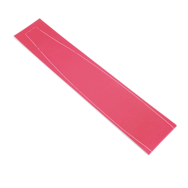 Midtskin for PS5-konsollen, ripesikker, integrert midtre stripe, klistremerke, konsollens midtre del, beskyttelsesstripe, film, rød