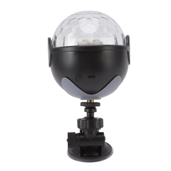 USB-kuglelampe med 7 tilstande, lydaktiveret RGB-projektionslampe, fjernbetjent atmosfærisk scenebelysning