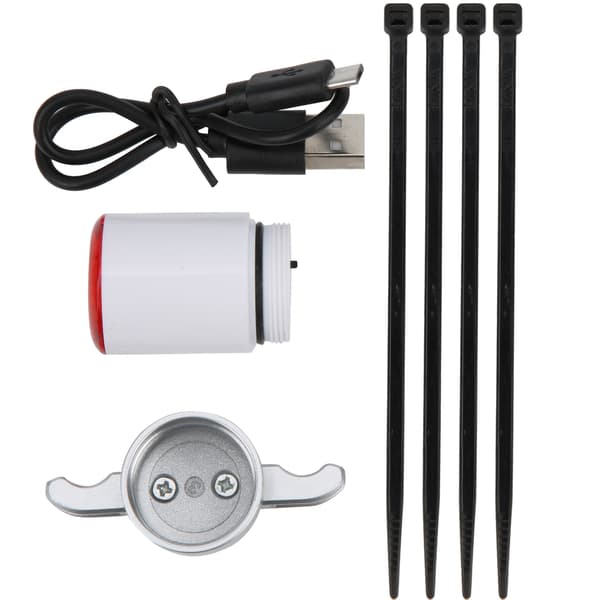 Smart USB-lade sykkelbaklys med bremsesensor for nattsykling