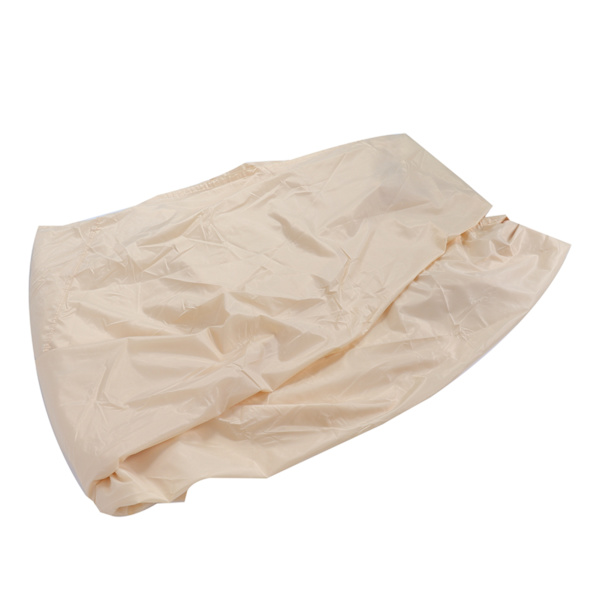Jämliksidig Triangulär Solsegel Bärbar Regnsäker Solskydd Canoy för Utomhus Trädgård Sommar Beige 5x5x5m