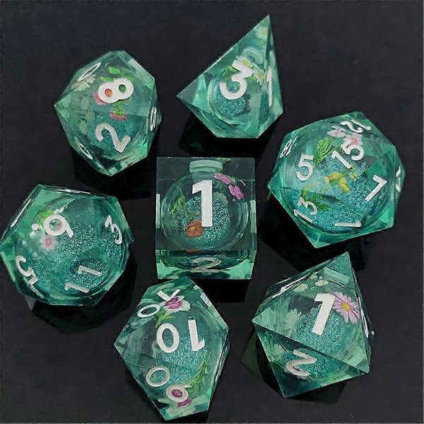 Harts terning kviksand til DND terninger Coc løbegruppe terninger Dnd Cthulhu polyeder løbegruppe brætspil DND terninger B