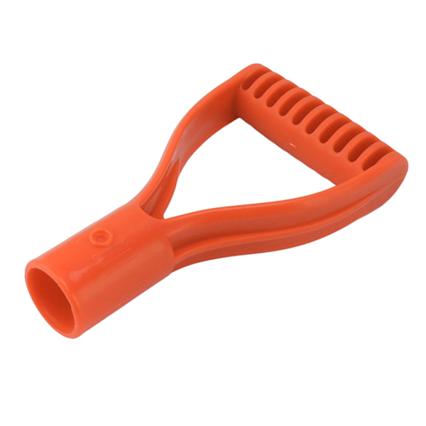 Spade-kahvan muovi 32 mm sisähalkaisijalla D-muotoinen kahva Lapiokahvan vaihto lumilapioon kaivamiseen haravointiin Oranssi