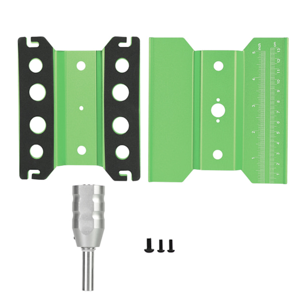 Rotationsreparationsplattform, arbetsställ för 1/8 1/10 RC-modellbil (grön)