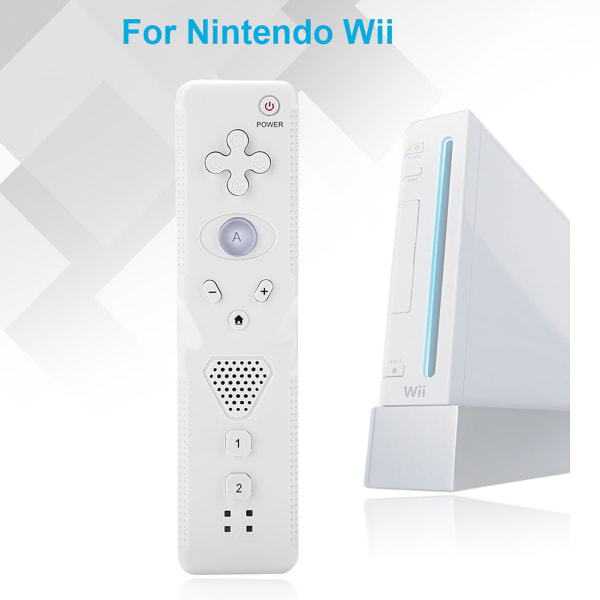 Analoginen Rocker Motion -pelikonsoli Intenser Game Experience -kaukosäädin Wii:lle - valkoinen