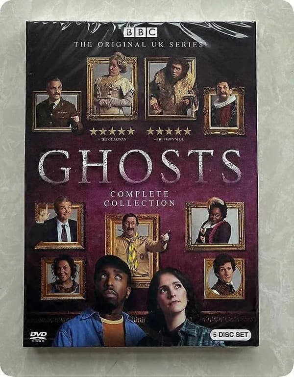 【02】Ghosts: Den komplette serie sæson 1-5 (DVD 5-disc boks sæt) engelsk version