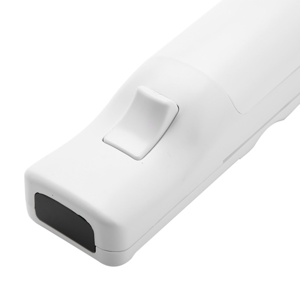 Analog Rocker Bevegelsesspillkonsoll Intenser Spillopplevelse Fjernkontroll for Wii - Hvit