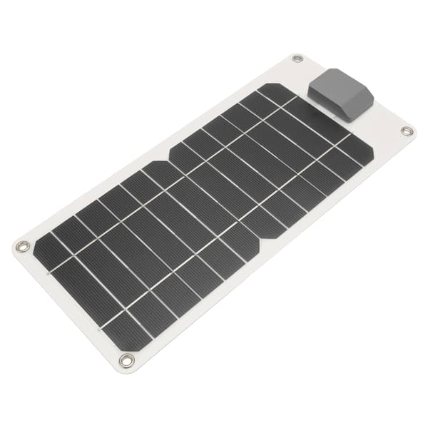 5V 6W USB Solcellepanel Lader IP67 Vanntett Monokrystallinsk Utendørs Mini Solcellepanel GKM320 145W Hvit