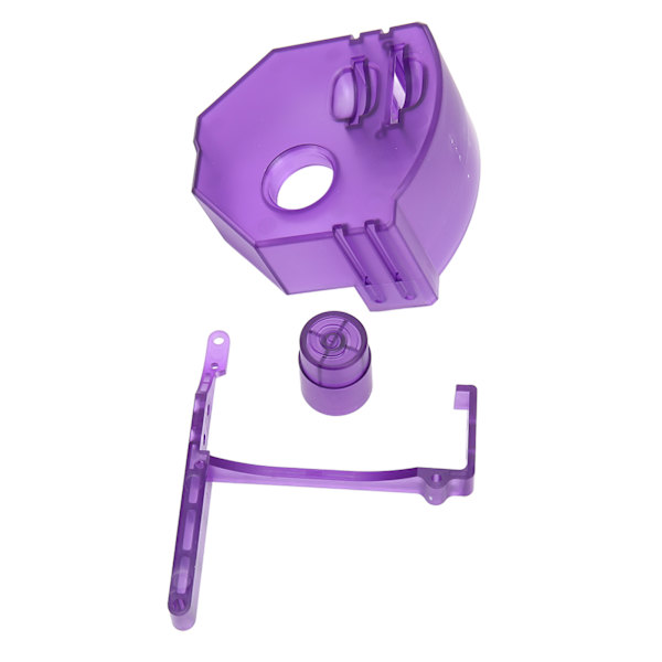 Fjernlagring Kort Monteringssett Varmeavledning 3D-trykt Lagringskort Forlengeradapter for Dreamcast GDEMU Transparent Lilla