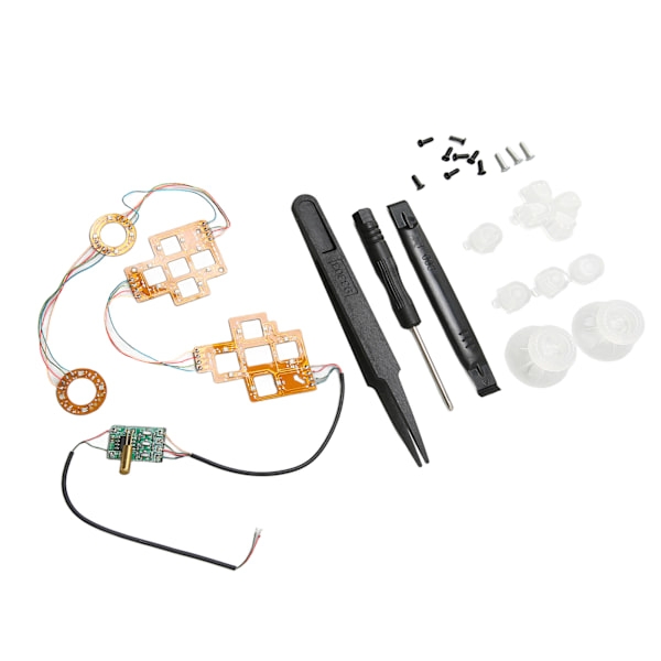 Face-knappar LED-kit Professionell DIY LED-upplyst knappmodul för PS5-spelkontroll