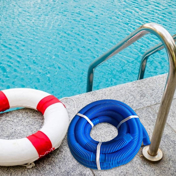 Højkvalitetsslange til swimmingpools, 32 mm diameter, UV- og klorresistent