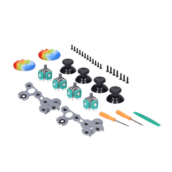 QM21070941 Joystick udskiftningssæt Silikon 3D Analog Gamepad Thumbstick Reparationssæt til Xbox One